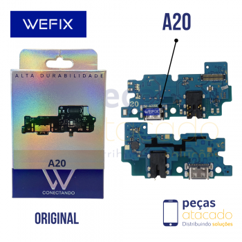 SUB PLACA DE CARGA SAMSUNG A20 A205 WEFIX ORIGINAL