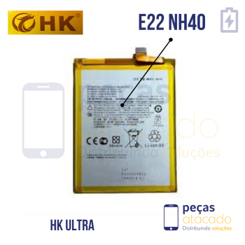 BA-0062 BATERIA HK ULTRA MOTOROLA MOTO E22 (XT-2239) (NH40)