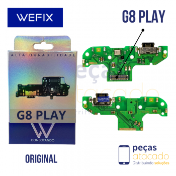 SUB PLACA DE CARGA MOTOROLA G8 PLAY WEFIX ORIGINAL