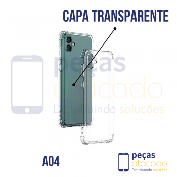 CAPA TRANSPARENTE SAMSUNG A04