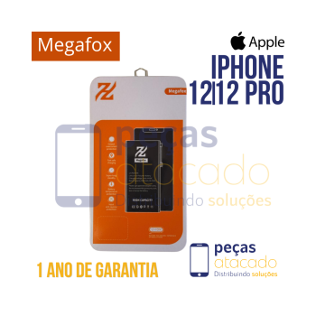 BA-0115 BATERIA MEGAFOX IPHONE 12 | 12 PRO (1 ANO DE GARANTIA)