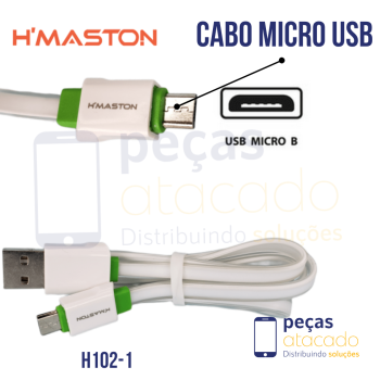 CABO H MASTON USB PARA MICRO 4.8A  (H102-1)