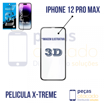 P-0391 PELICULA IPHONE 12 PRO MAX  X-TREME COVER
