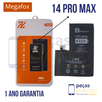 BA-0230 BATERIA MEGAFOX IPHONE 14 PRO MAX (A2651) (1 ANO DE GARANTIA)