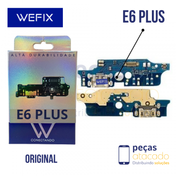 SUB PLACA DE CARGA MOTOROLA E6 PLUS WEFIX ORIGINAL