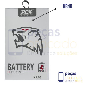 BA-0225 BATERIA ROX MOTOROLA MOTO ONE VISION (XT1970-1) ONE ACTION (XT2013) (KR40) (1 ANO DE GARANTIA)
