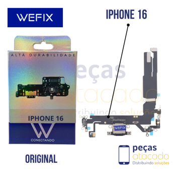 FLEX CONECTOR DE CARGA IPHONE 16 WEFIX ORIGINAL