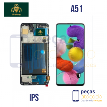 S-0217 FRONTAL SAMSUNG A51 (SM-A515) COM ARO INCELL WE KEEP 1:1 IPS