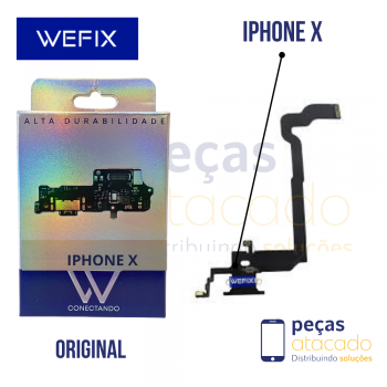 FLEX CONECTOR DE CARGA IPHONE X WEFIX ORIGINAL