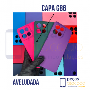 CAPA AVELUDADA MOTOROLA MOTO G86