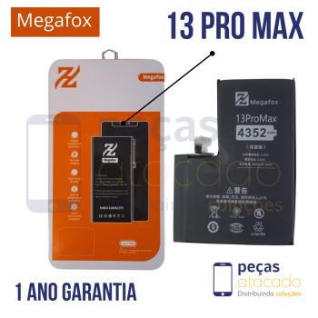 BA-0253 BATERIA MEGAFOX IPHONE 13 PRO MAX (A2643) (1 ANO DE GARANTIA)