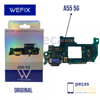 SUB PLACA DE CARGA SAMSUNG A55 5G WEFIX ORIGINAL