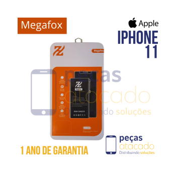 BA-0052 BATERIA MEGAFOX IPHONE 11 (A2221) (1 ANO DE GARANTIA)