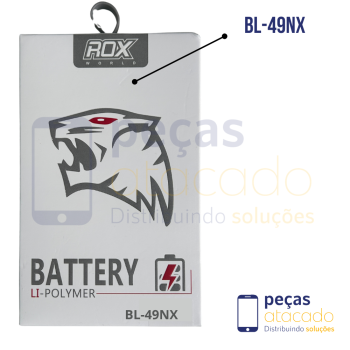 BA-0756 BATERIA ROX INFINIX HOT 30I | HOT 40I (BL-49NX) (1 ANO DE GARANTIA)