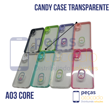 CAPA TRANSPARENTE CANDY CASE SAMSUNG A03 CORE