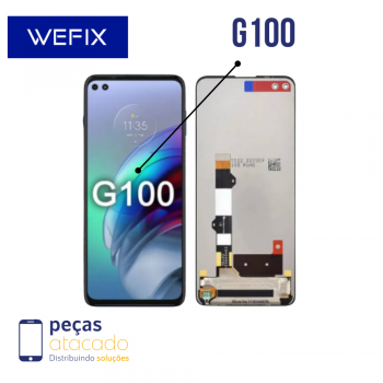 S-0097 FRONTAL MOTOROLA MOTO G100 (XT-2125) SEM ARO WEFIX IPS