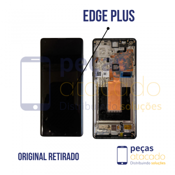 S-1033 FRONTAL MOTOROLA MOTO EDGE PLUS 5G COM ARO ORIGINAL RETIRADO