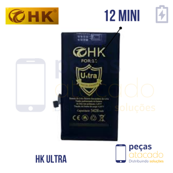 BA-0743 BATERIA HK ULTRA IPHONE 12 MINI (NAO PRECISA TROCAR EPROM)