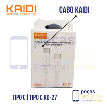 CABO KAIDI TIPO C PARA TIPO C KD-27