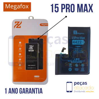 BA-0704 BATERIA MEGAFOX IPHONE 15 PRO MAX (1 ANO DE GARANTIA)