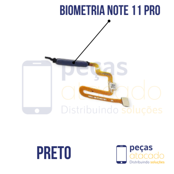 H-0050 FLEX BIOMETRIA XIAOMI NOTE 11 PRO 5G (2201116SG) PRETO