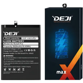 BA-0182 BATERIA DEJI XIAOMI NOTE 9S | NOTE 9 PRO (BN52)