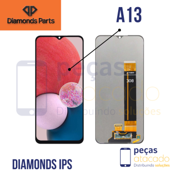 S-0295 FRONTAL SAMSUNG A13 4G (SM-A135) M13 (SM-M135) SEM ARO DIAMONDS IPS