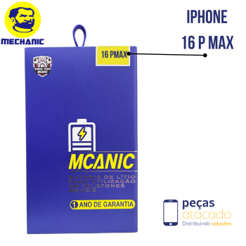 BA-0274 BATERIA MECHANIC IPHONE 16 PRO MAX (1 ANO DE GARANTIA)