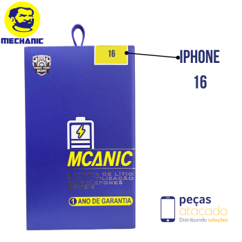 BA-0269 BATERIA MECHANIC IPHONE 16 (1 ANO DE GARANTIA)