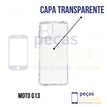 CAPA TRANSPARENTE MOTOROLA MOTO G13
