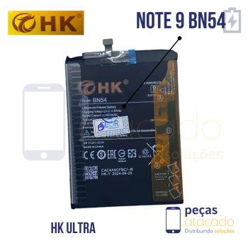 BA-0149 BATERIA HK ULTRA XIAOMI REDMI NOTE 9 BN54