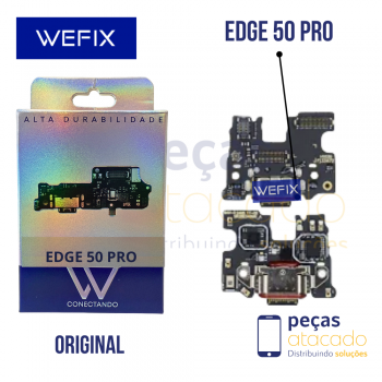 SUB PLACA DE CARGA MOTOROLA MOTO EDGE 50 PRO WEFIX ORIGINAL