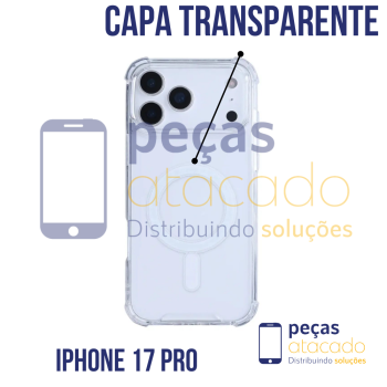 CAPA TRANSPARENTE IPHONE 17 PRO