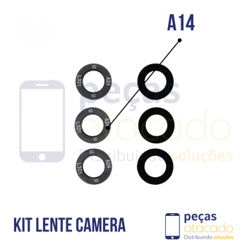 L-0055 LENTE SAMSUNG A14 (KIT 3)