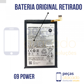 BA-0242 BATERIA ORIGINAL RETIRADO MOTOROLA MOTO G9 POWER (XT2091) G60 (XT2135) (MC50)