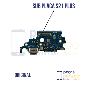 SB-0089 SUB PLACA DE CARGA SAMSUNG S21 PLUS (SM-G996) ORIGINAL NACIONAL
