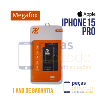 BA-0097 BATERIA MEGAFOX IPHONE 15 PRO (1 ANO DE GARANTIA)