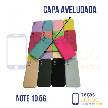 CAPA AVELUDADA XIAOMI NOTE 10 5G