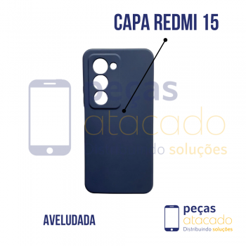CAPA AVELUDADA XIAOMI REDMI 15