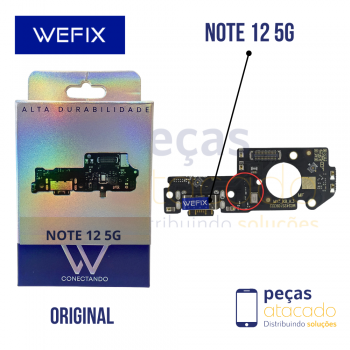 SUB PLACA DE CARGA XIAOMI NOTE 12 5G WEFIX ORIGINAL