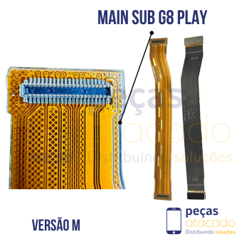 MS-0050 FLEX MAIN SUB MOTOROLA MOTO G8 PLAY ( VERSÃO M )