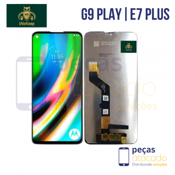 S-0893 FRONTAL MOTOROLA MOTO G9 PLAY (XT-2083) | E7 PLUS (XT-2081) SEM ARO WE KEEP IPS