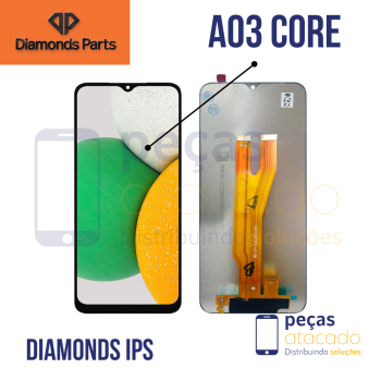 S-0583 FRONTAL SAMSUNG A03 CORE (SM-A032) SEM ARO DIAMONDS IPS