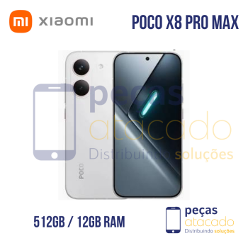 CELULAR XIAOMI POCO X8 PRO MAX BRANCO 12GB RAM 512GB ROM