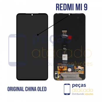 S-0946 FRONTAL XIAOMI REDMI MI 9 SEM ARO ORIGINAL CHINA OLED