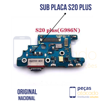 SB-0012 SUB PLACA DE CARGA SAMSUNG S20 PLUS (SM-G985) ORIGINAL NACIONAL
