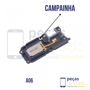 J-0099 ALTO FALANTE CAMPAINHA SAMSUNG A06