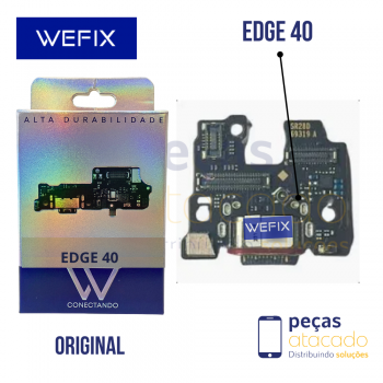 SUB PLACA DE CARGA MOTOROLA MOTO EDGE 40 WEFIX ORIGINAL