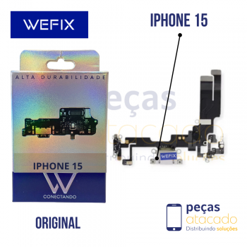FLEX CONECTOR DE CARGA IPHONE 15 WEFIX ORIGINAL