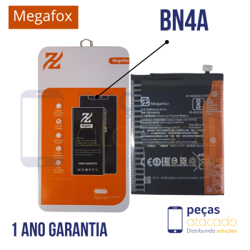 BA-0258 BATERIA MEGAFOX XIAOMI NOTE 7 (M1901F7G) NOTE 7 PRO (M1901F7S) (BN4A) (1 ANO DE GARANTIA)